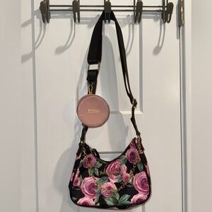 Juicy Couture Y2K Moody Garden Black Chains in Love Crossbody